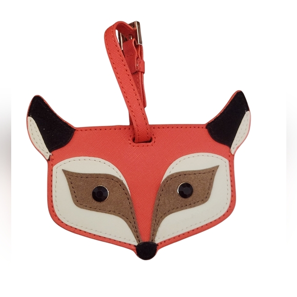 kate spade Handbags - Kate spade fox vintage luggage travel tag card holder
